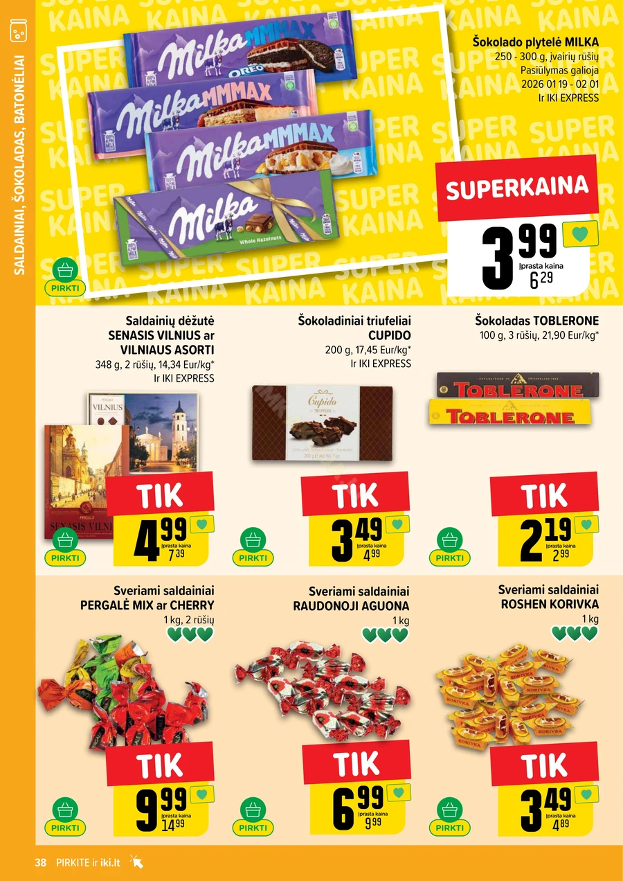 IKI SAVAITĖLĖ akcijų leidinys Nr. 5 puslapis 38