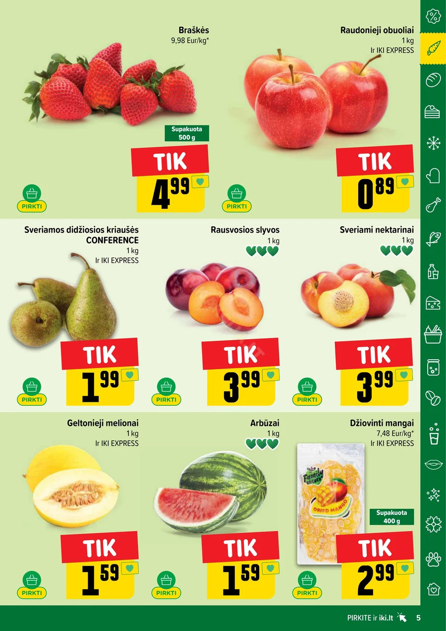 IKI SAVAITĖLĖ akcijų leidinys Nr. 5 puslapis 5