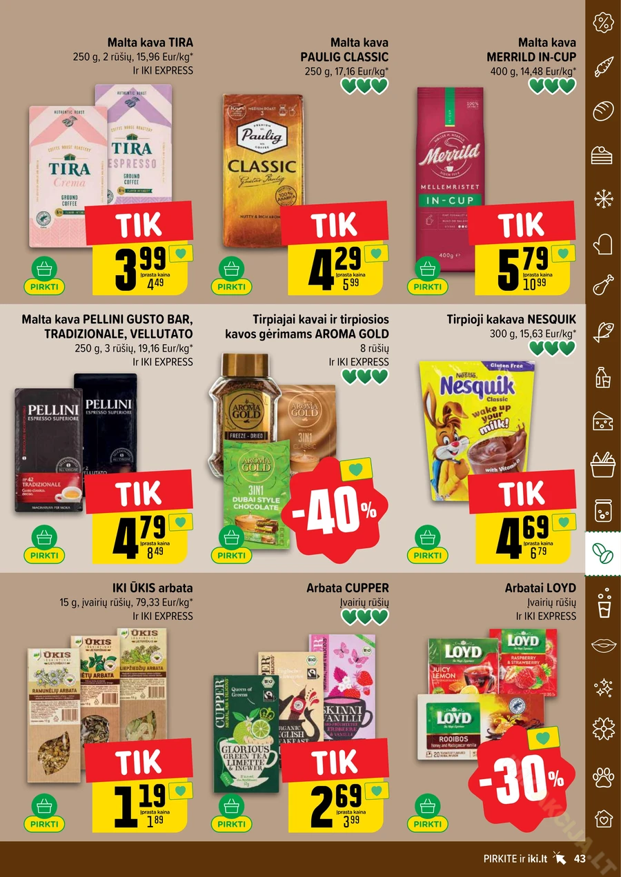 IKI SAVAITĖLĖ akcijų leidinys Nr. 5 puslapis 43