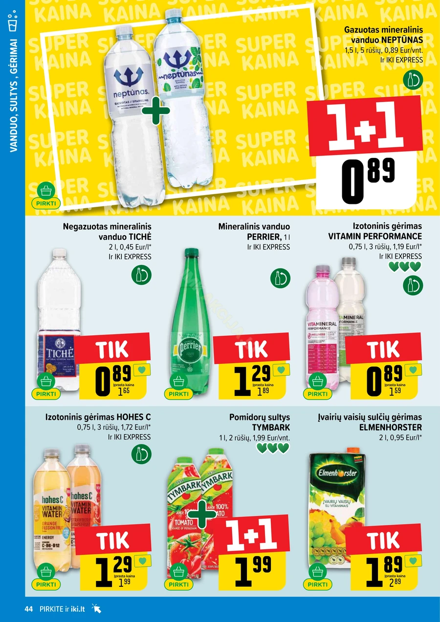 IKI SAVAITĖLĖ akcijų leidinys Nr. 5 puslapis 44