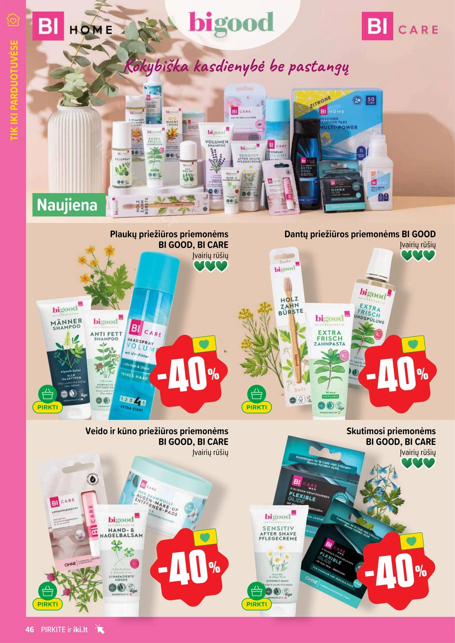 IKI SAVAITĖLĖ akcijų leidinys Nr. 5 puslapis 46