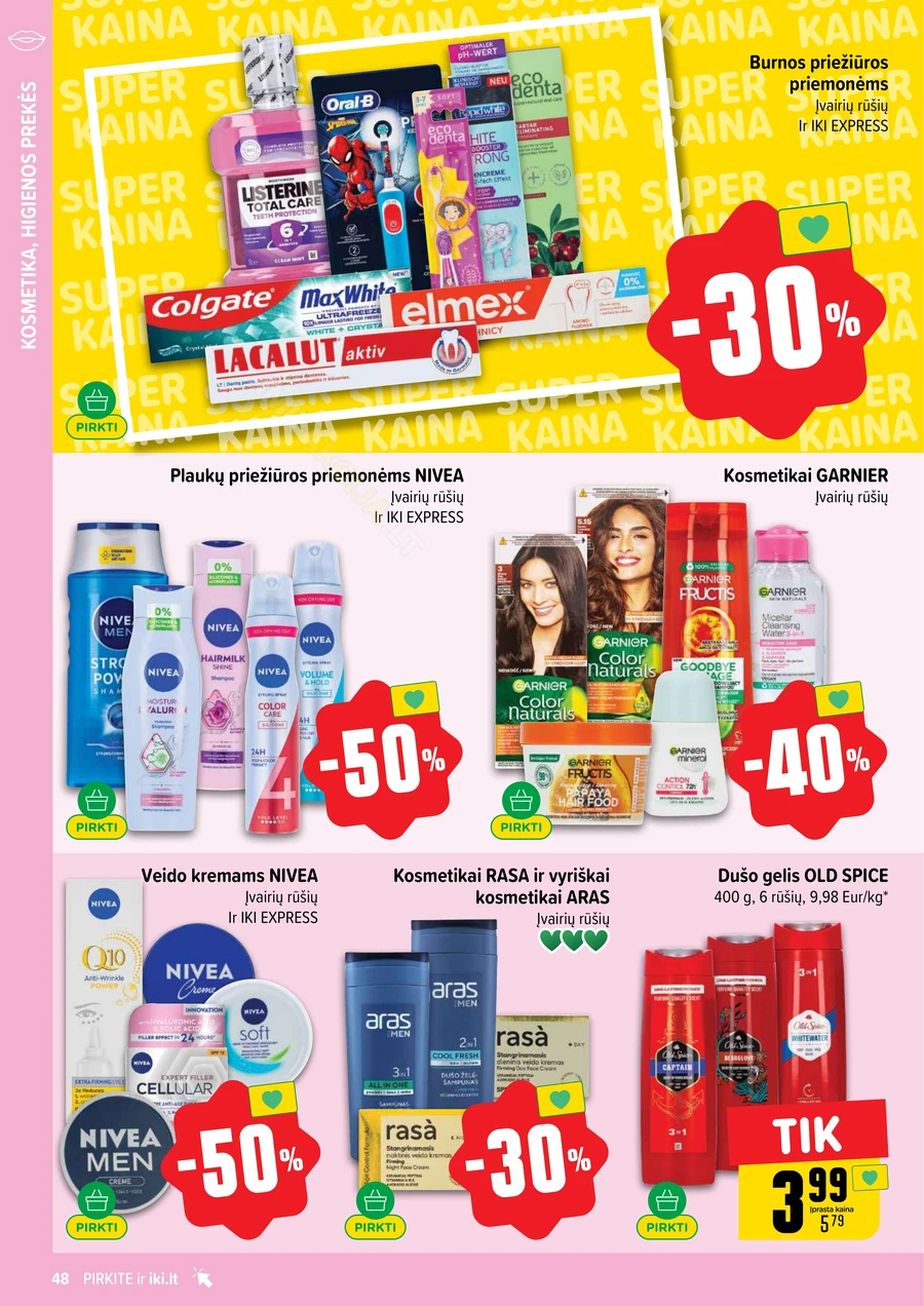 IKI SAVAITĖLĖ akcijų leidinys Nr. 5 puslapis 48