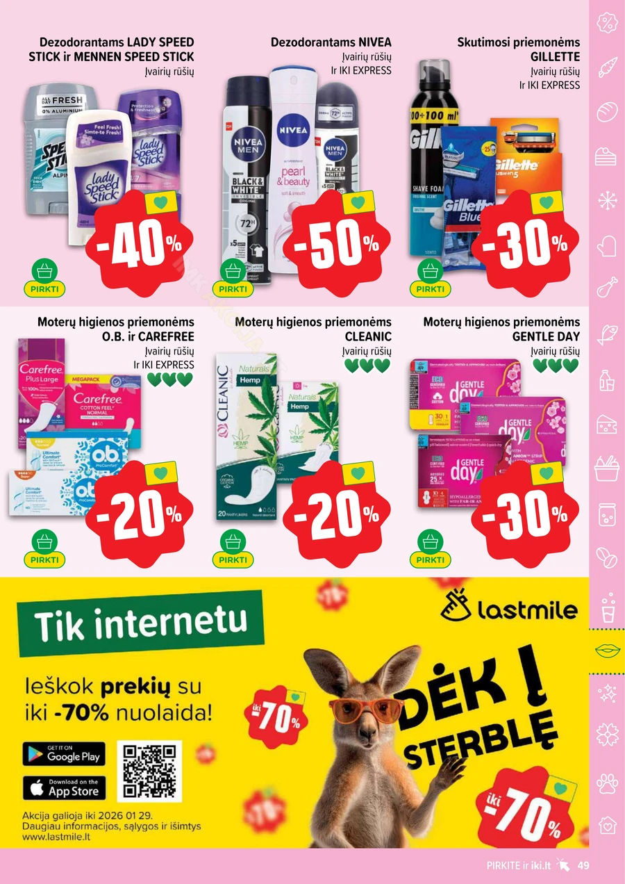 IKI SAVAITĖLĖ akcijų leidinys Nr. 5 puslapis 49