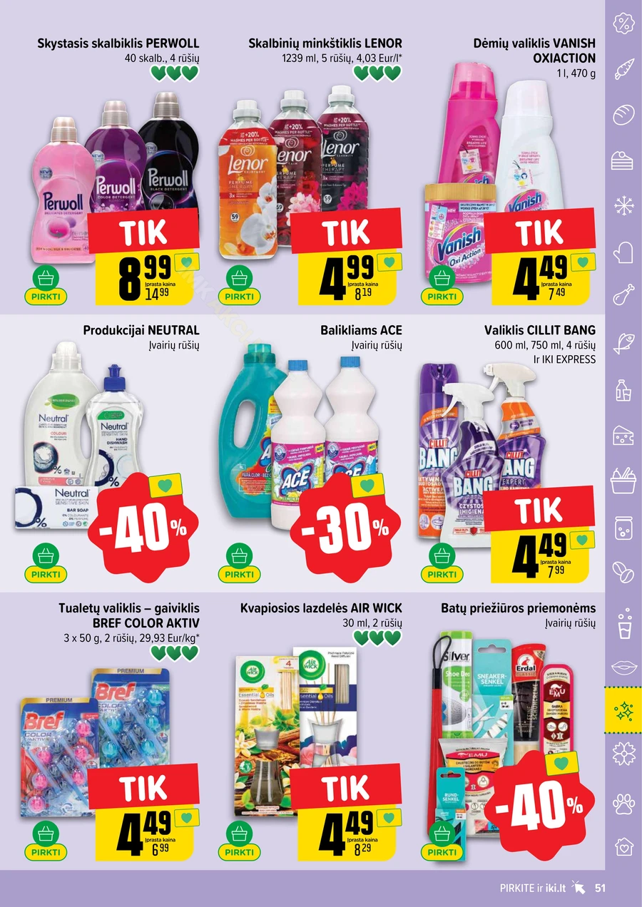 IKI SAVAITĖLĖ akcijų leidinys Nr. 5 puslapis 51