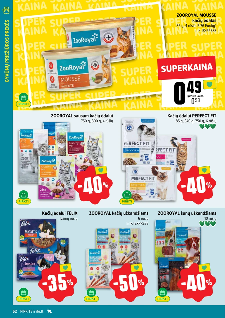 IKI SAVAITĖLĖ akcijų leidinys Nr. 5 puslapis 52