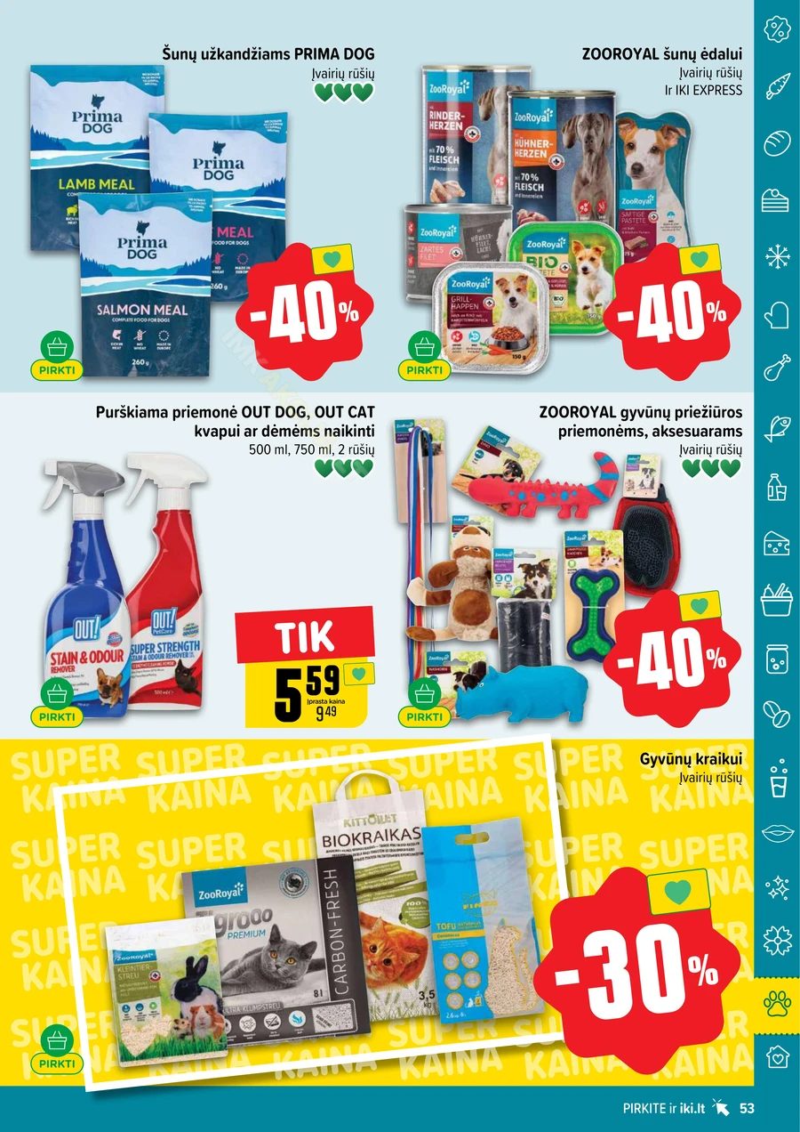 IKI SAVAITĖLĖ akcijų leidinys Nr. 5 puslapis 53