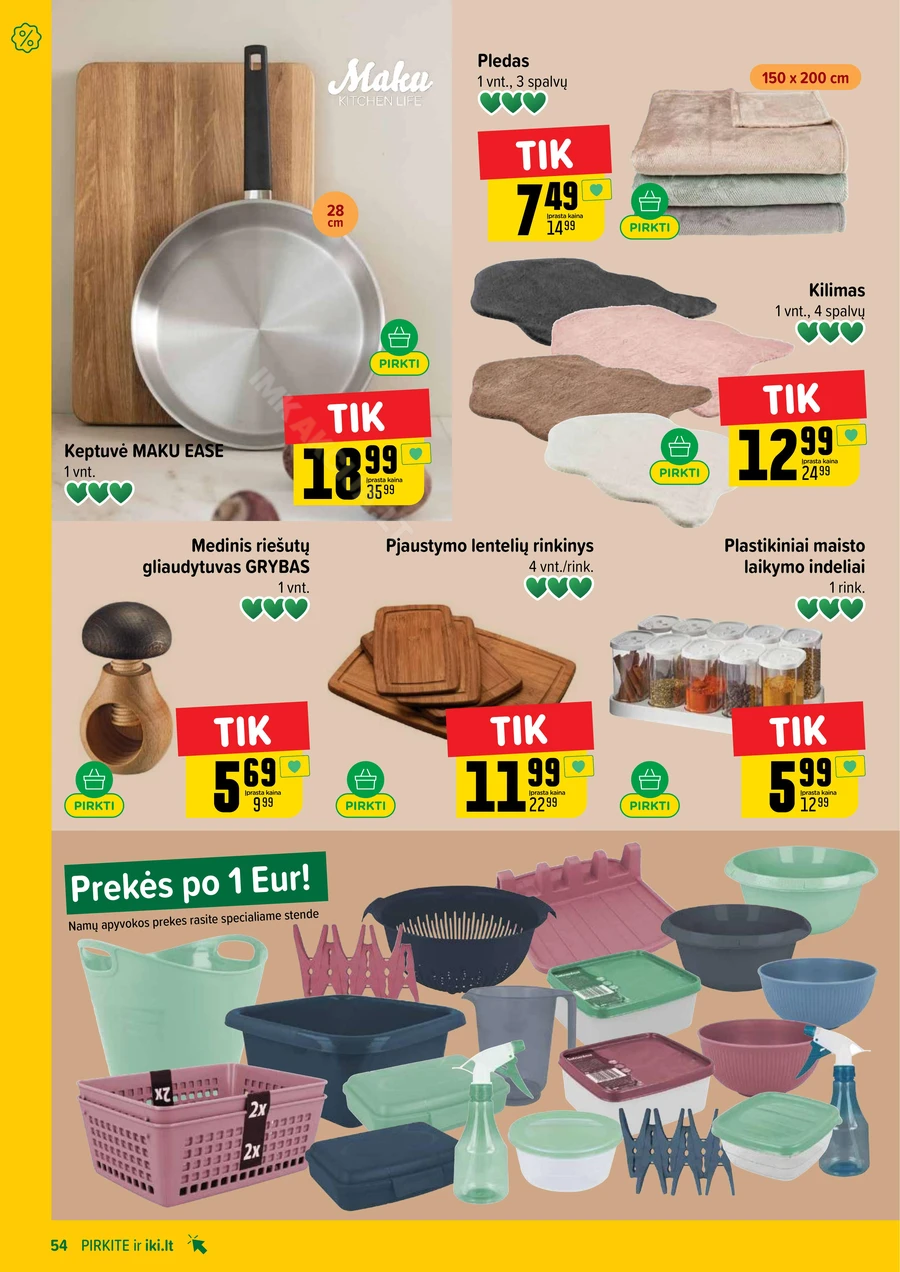 IKI SAVAITĖLĖ akcijų leidinys Nr. 5 puslapis 54