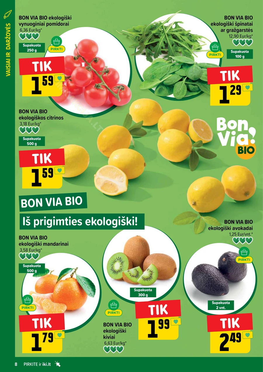 IKI SAVAITĖLĖ akcijų leidinys Nr. 5 puslapis 8