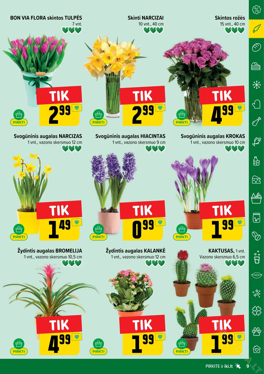 IKI SAVAITĖLĖ akcijų leidinys Nr. 5 puslapis 9