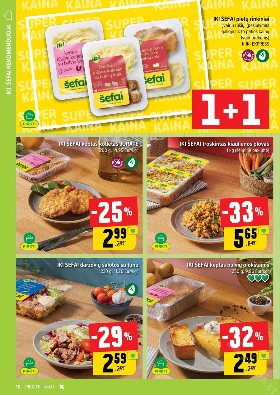 IKI SAVAITĖLĖ akcijų leidinys Nr. 5 puslapis 10