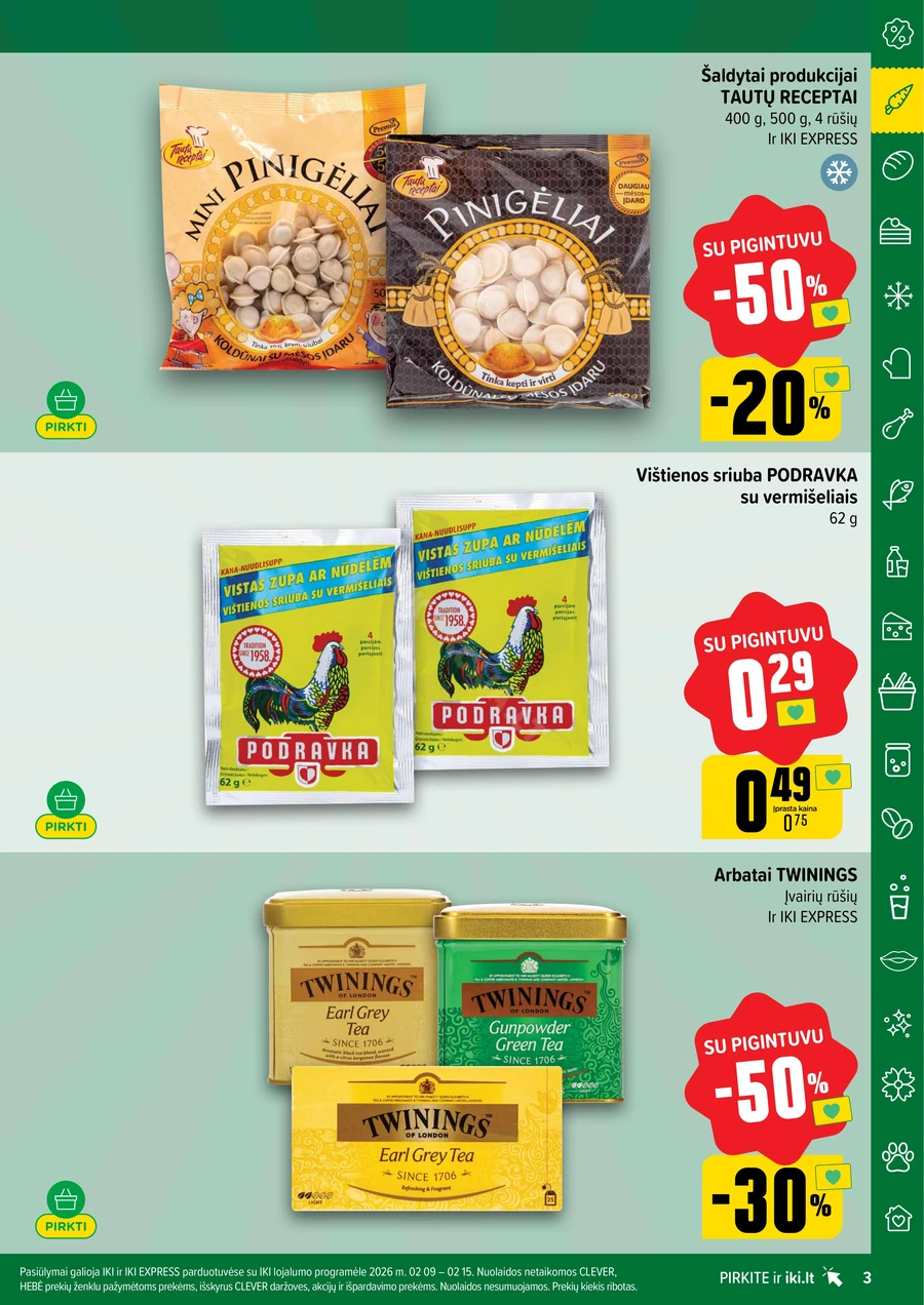 IKI leidinys „Pigintuvo pasiūlymai“ puslapis 3