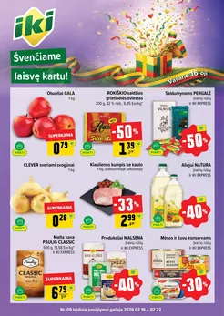 IKI SAVAITĖLĖ akcijų leidinys Nr. 8