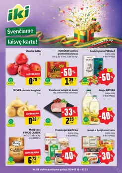 IKI SAVAITĖLĖ akcijų leidinys Nr. 8