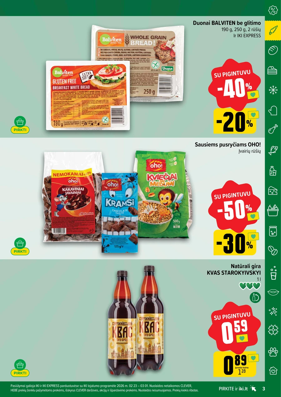 IKI leidinys „Pigintuvo pasiūlymai“ puslapis 3