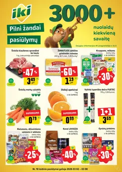 IKI SAVAITĖLĖ akcijų leidinys Nr. 10