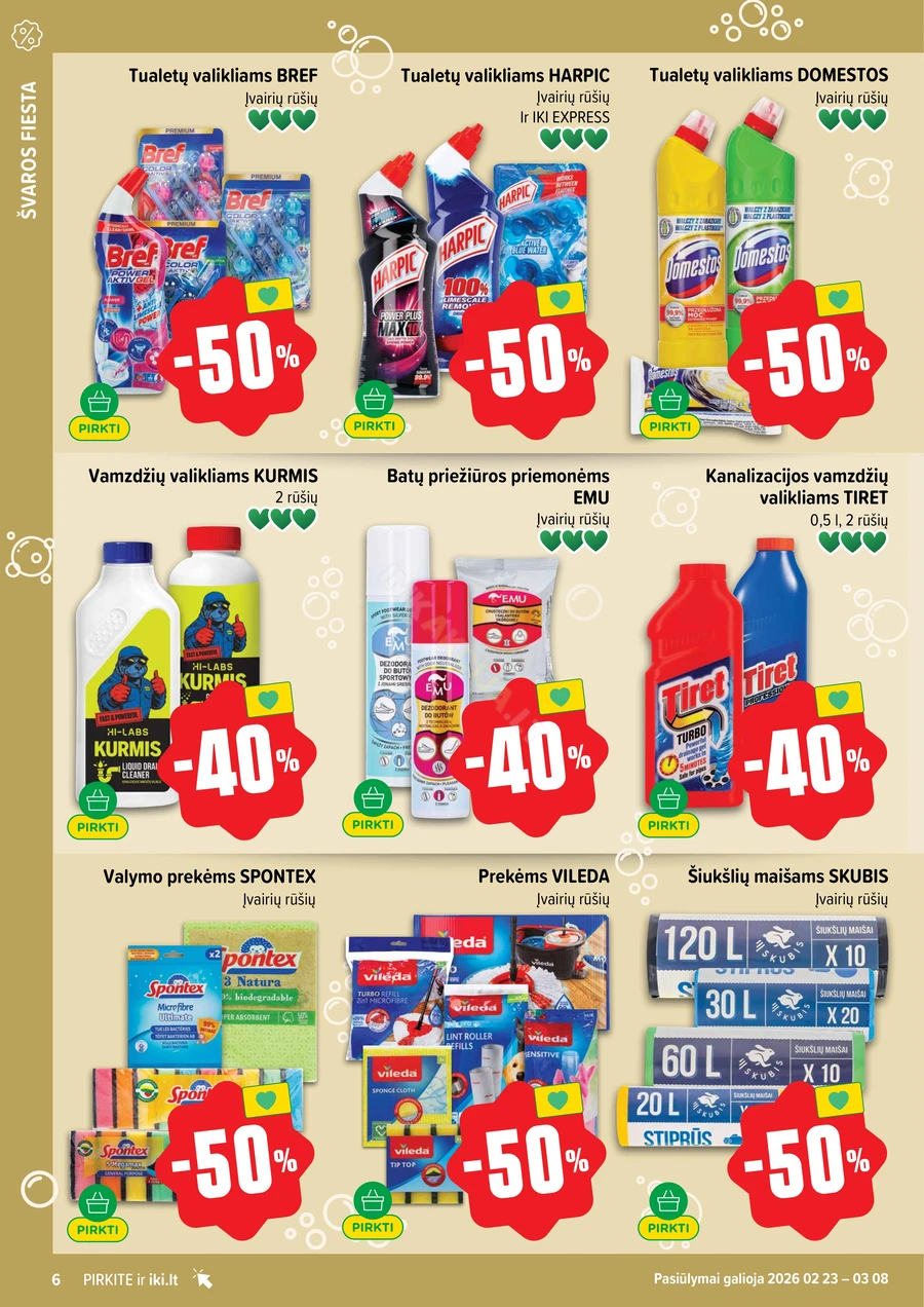 IKI leidinys „Švaros fiesta“ puslapis 6