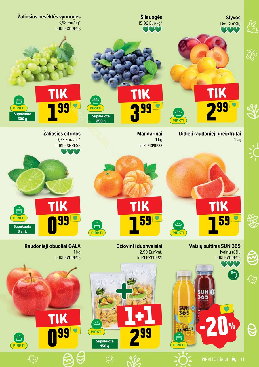 IKI SAVAITĖLĖ akcijų leidinys Nr. 12 puslapis 11