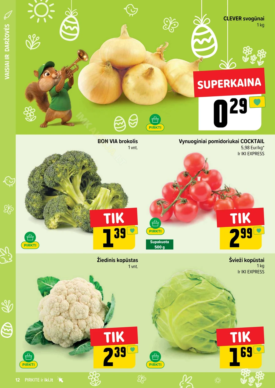 IKI SAVAITĖLĖ akcijų leidinys Nr. 12 puslapis 12