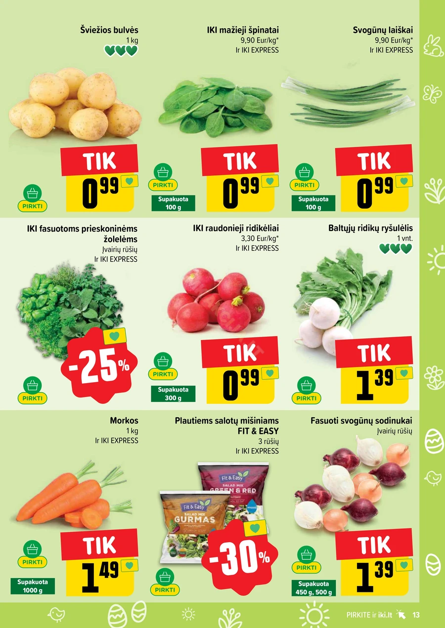 IKI SAVAITĖLĖ akcijų leidinys Nr. 12 puslapis 13