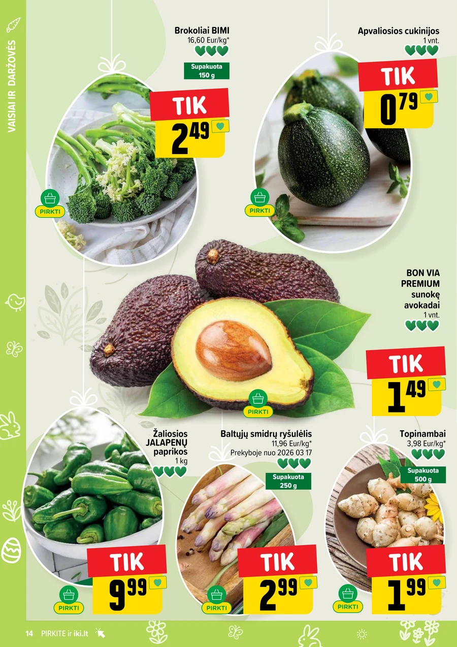 IKI SAVAITĖLĖ akcijų leidinys Nr. 12 puslapis 14