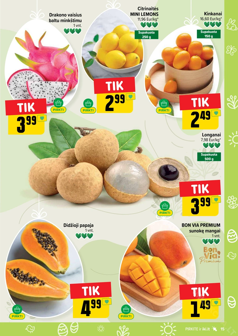 IKI SAVAITĖLĖ akcijų leidinys Nr. 12 puslapis 15