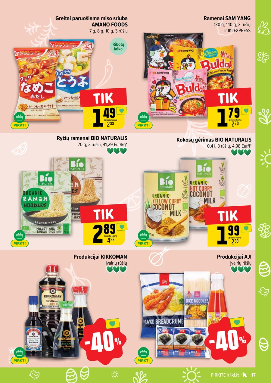 IKI SAVAITĖLĖ akcijų leidinys Nr. 12 puslapis 17