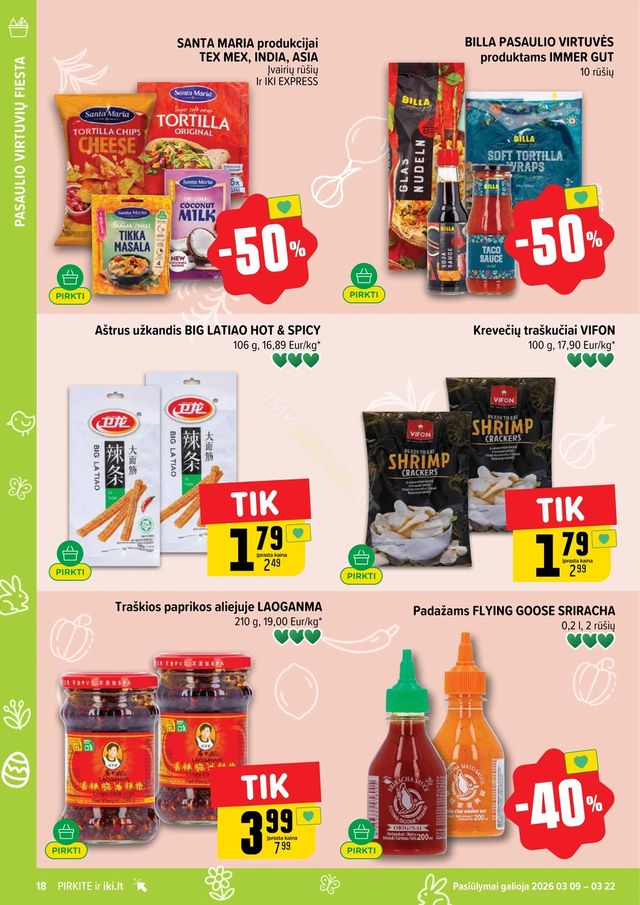 IKI SAVAITĖLĖ akcijų leidinys Nr. 12 puslapis 18