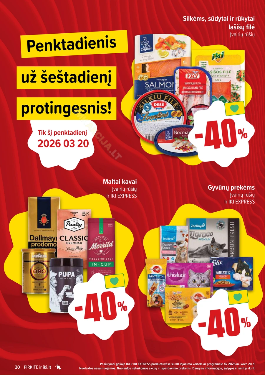 IKI SAVAITĖLĖ akcijų leidinys Nr. 12 puslapis 20