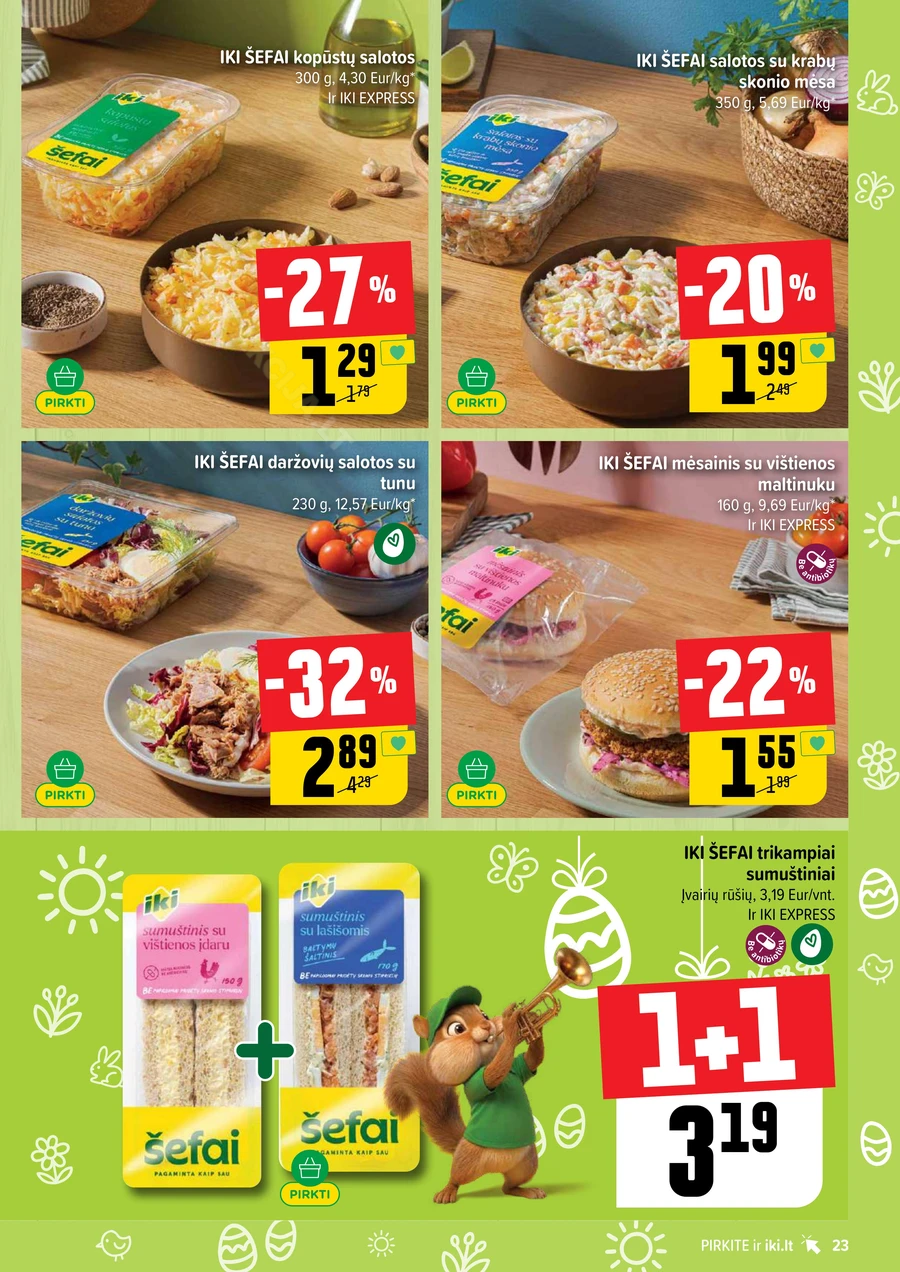 IKI SAVAITĖLĖ akcijų leidinys Nr. 12 puslapis 23