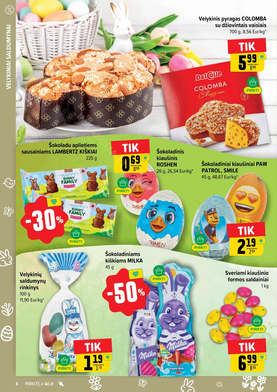 IKI SAVAITĖLĖ akcijų leidinys Nr. 12 puslapis 4