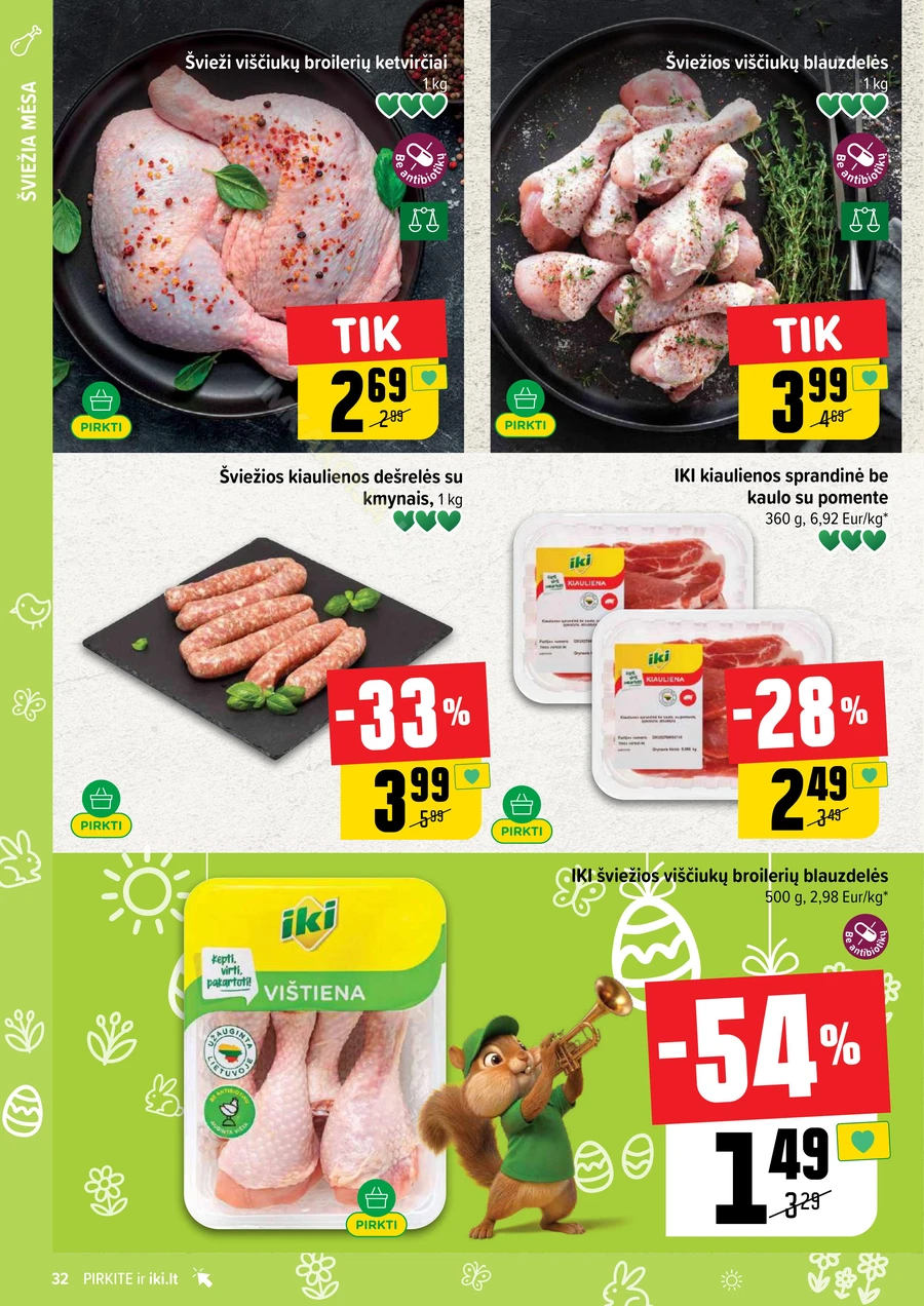 IKI SAVAITĖLĖ akcijų leidinys Nr. 12 puslapis 32