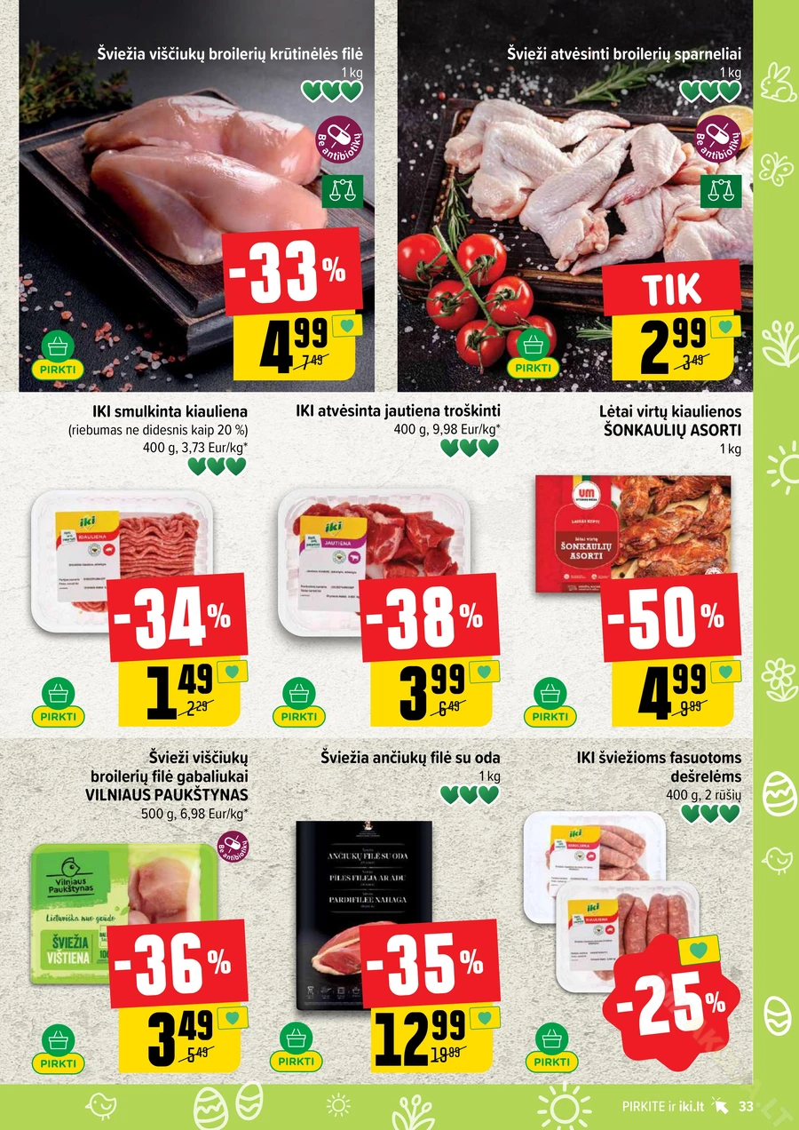 IKI SAVAITĖLĖ akcijų leidinys Nr. 12 puslapis 33