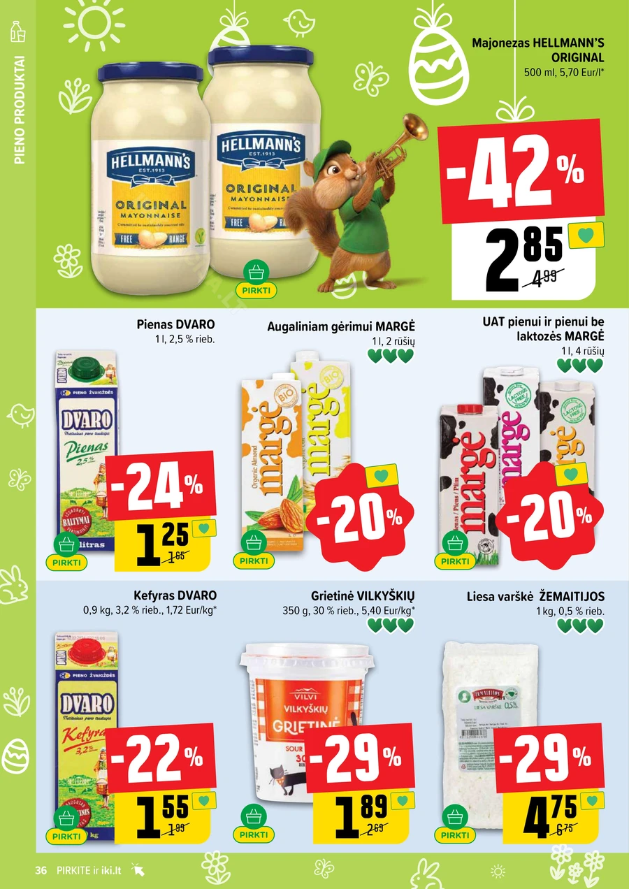 IKI SAVAITĖLĖ akcijų leidinys Nr. 12 puslapis 36