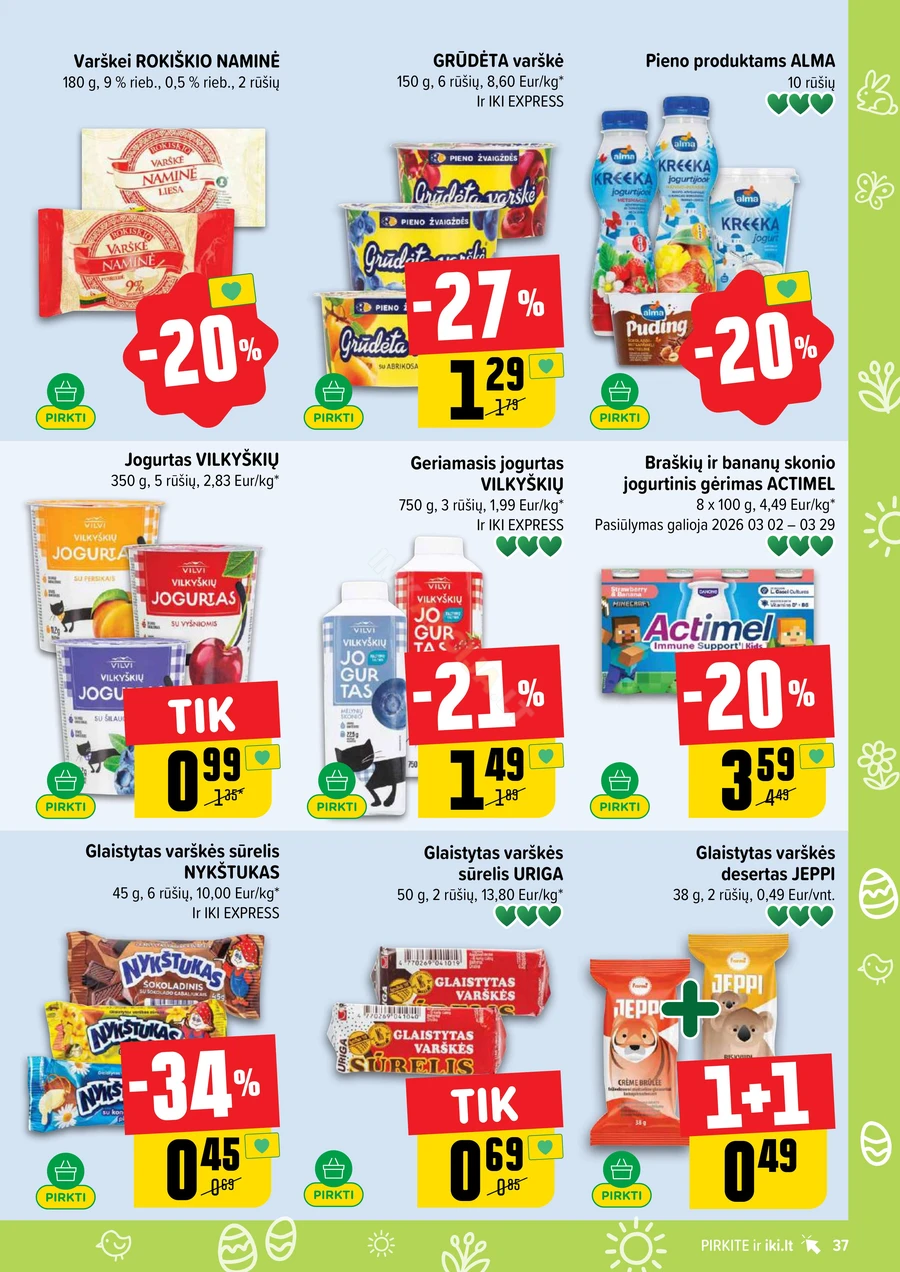 IKI SAVAITĖLĖ akcijų leidinys Nr. 12 puslapis 37