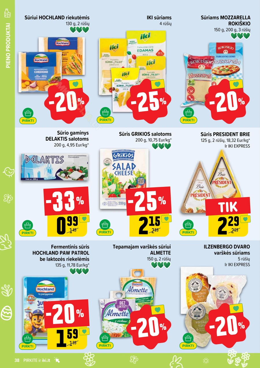 IKI SAVAITĖLĖ akcijų leidinys Nr. 12 puslapis 38