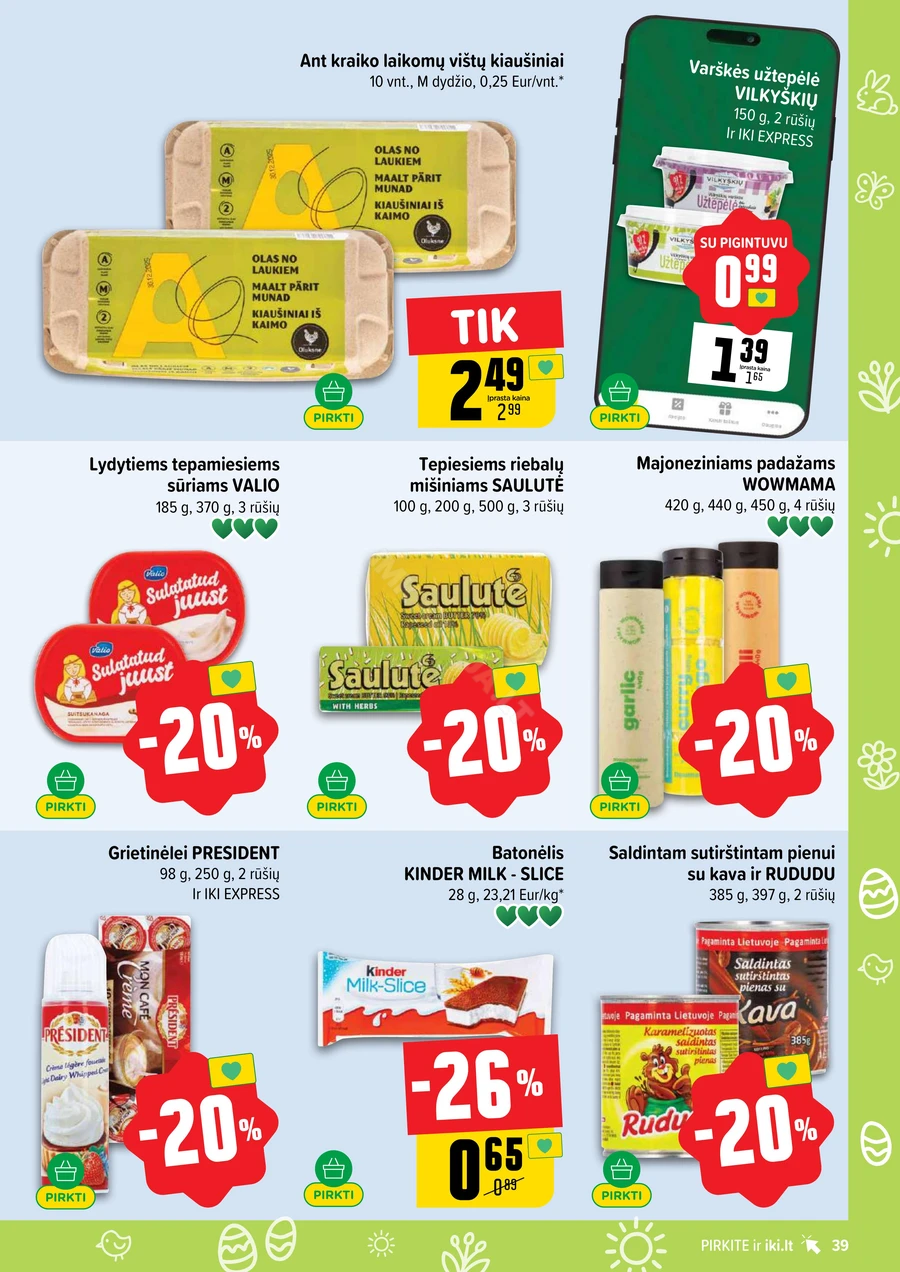 IKI SAVAITĖLĖ akcijų leidinys Nr. 12 puslapis 39