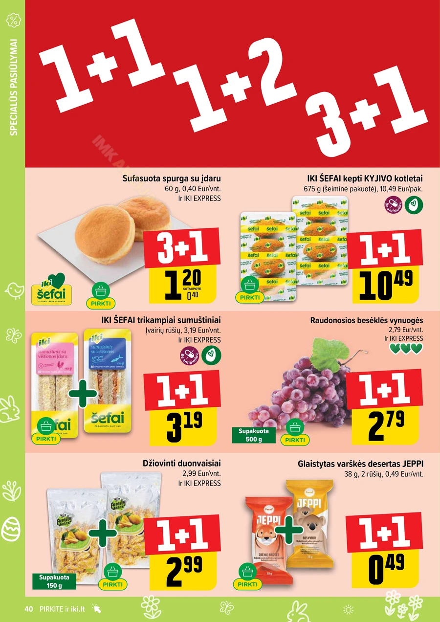 IKI SAVAITĖLĖ akcijų leidinys Nr. 12 puslapis 40