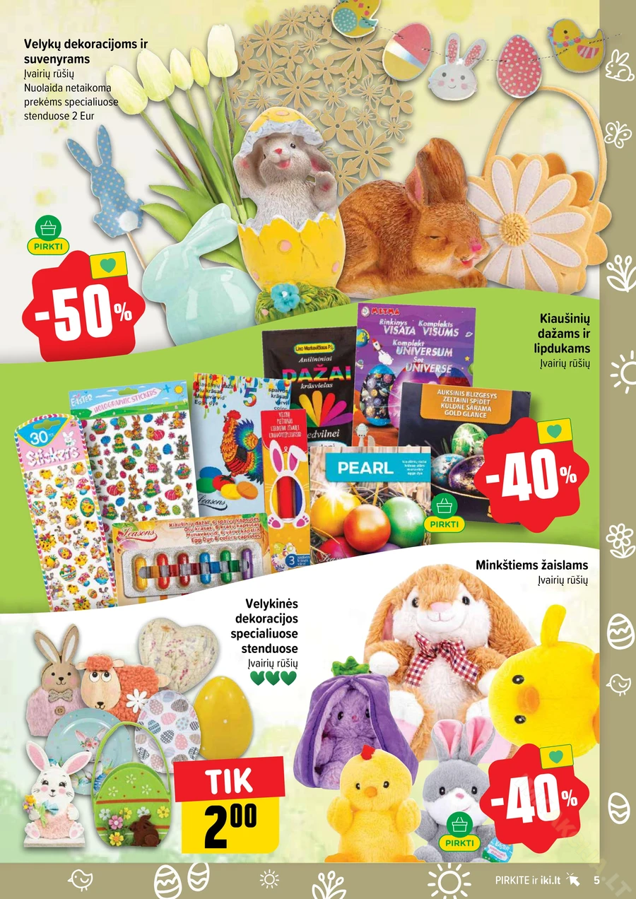 IKI SAVAITĖLĖ akcijų leidinys Nr. 12 puslapis 5