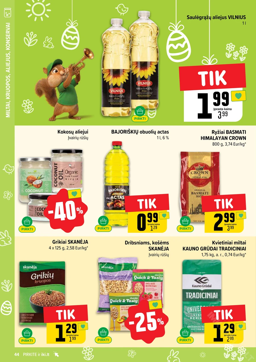 IKI SAVAITĖLĖ akcijų leidinys Nr. 12 puslapis 44