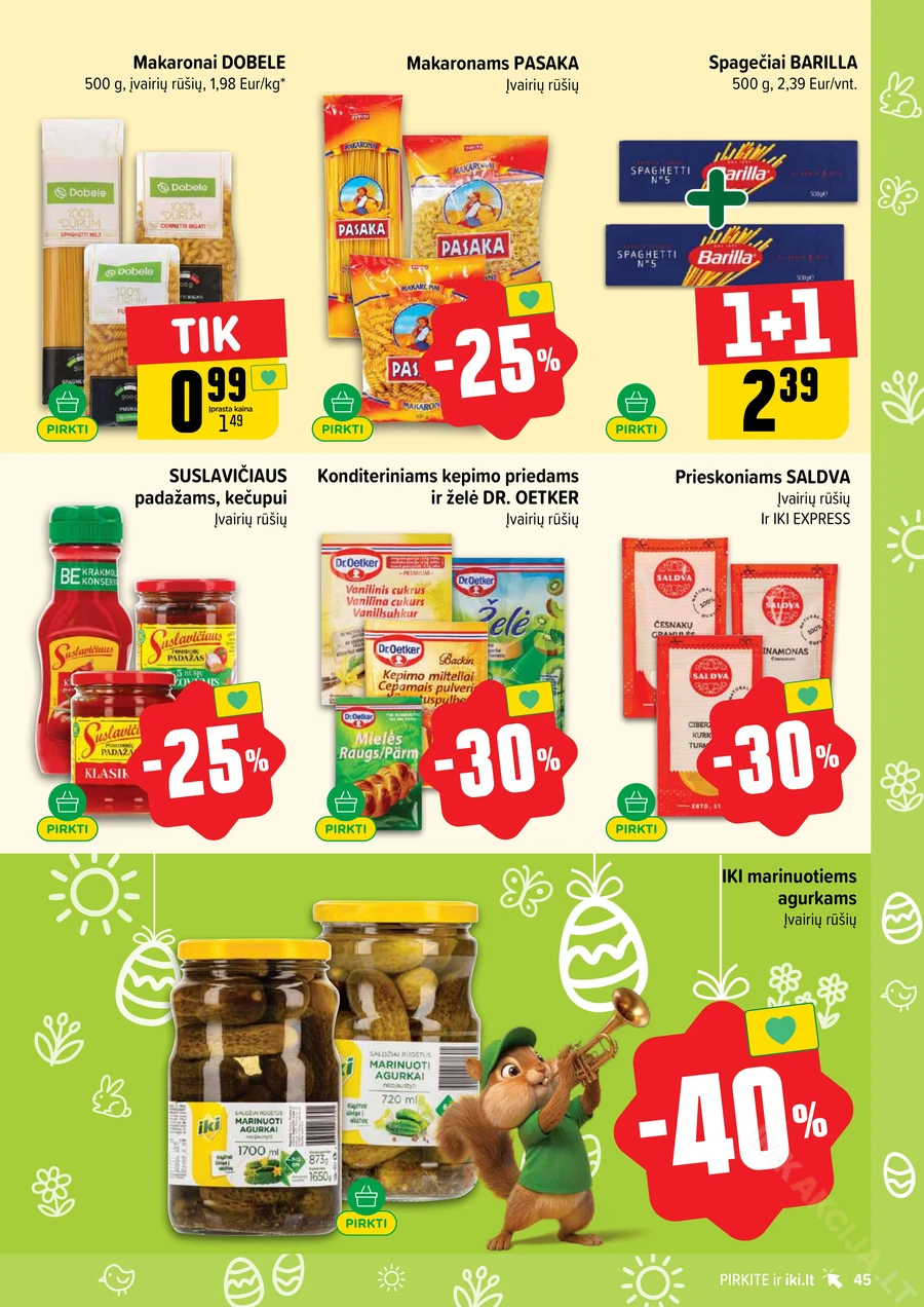 IKI SAVAITĖLĖ akcijų leidinys Nr. 12 puslapis 45