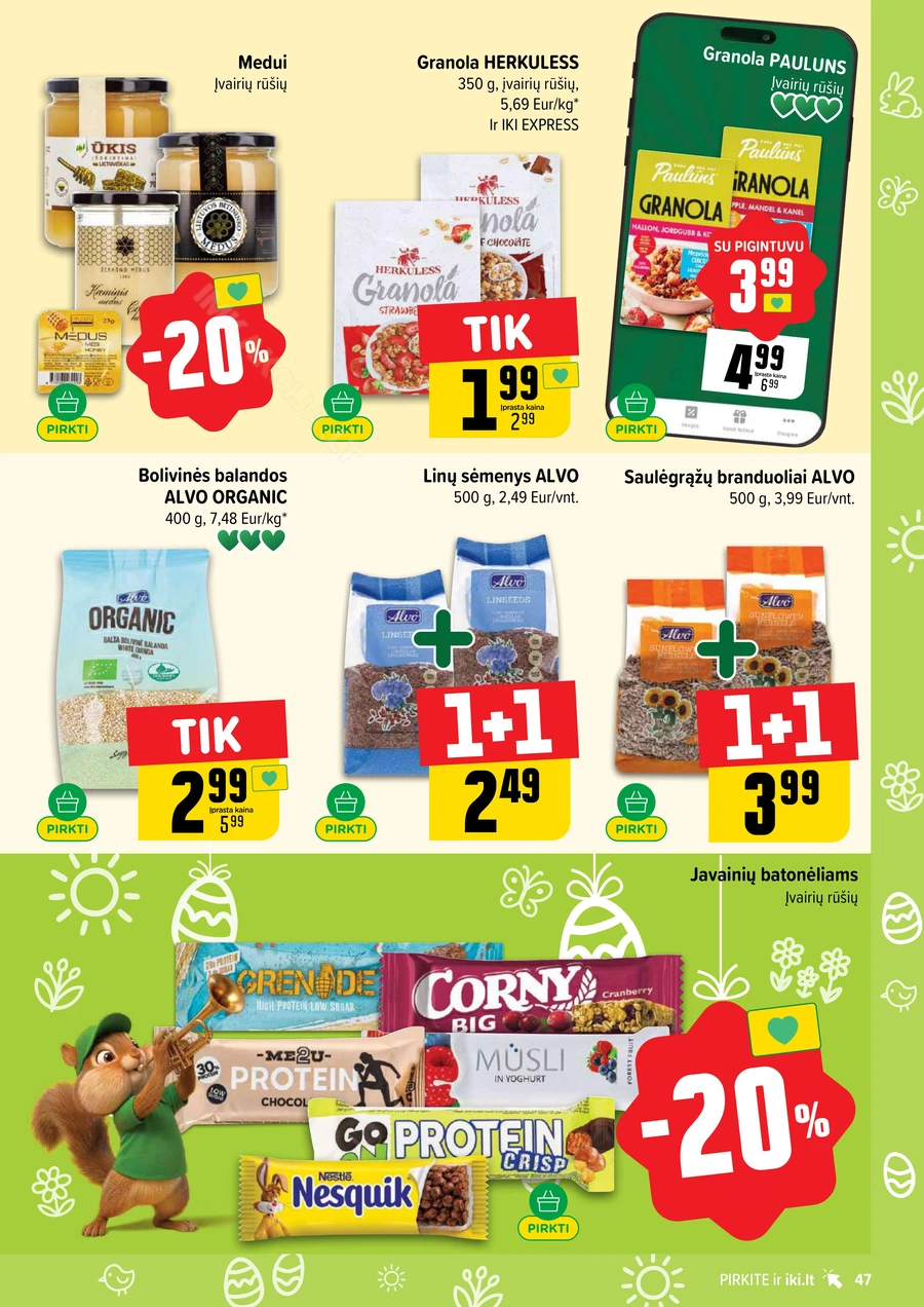 IKI SAVAITĖLĖ akcijų leidinys Nr. 12 puslapis 47