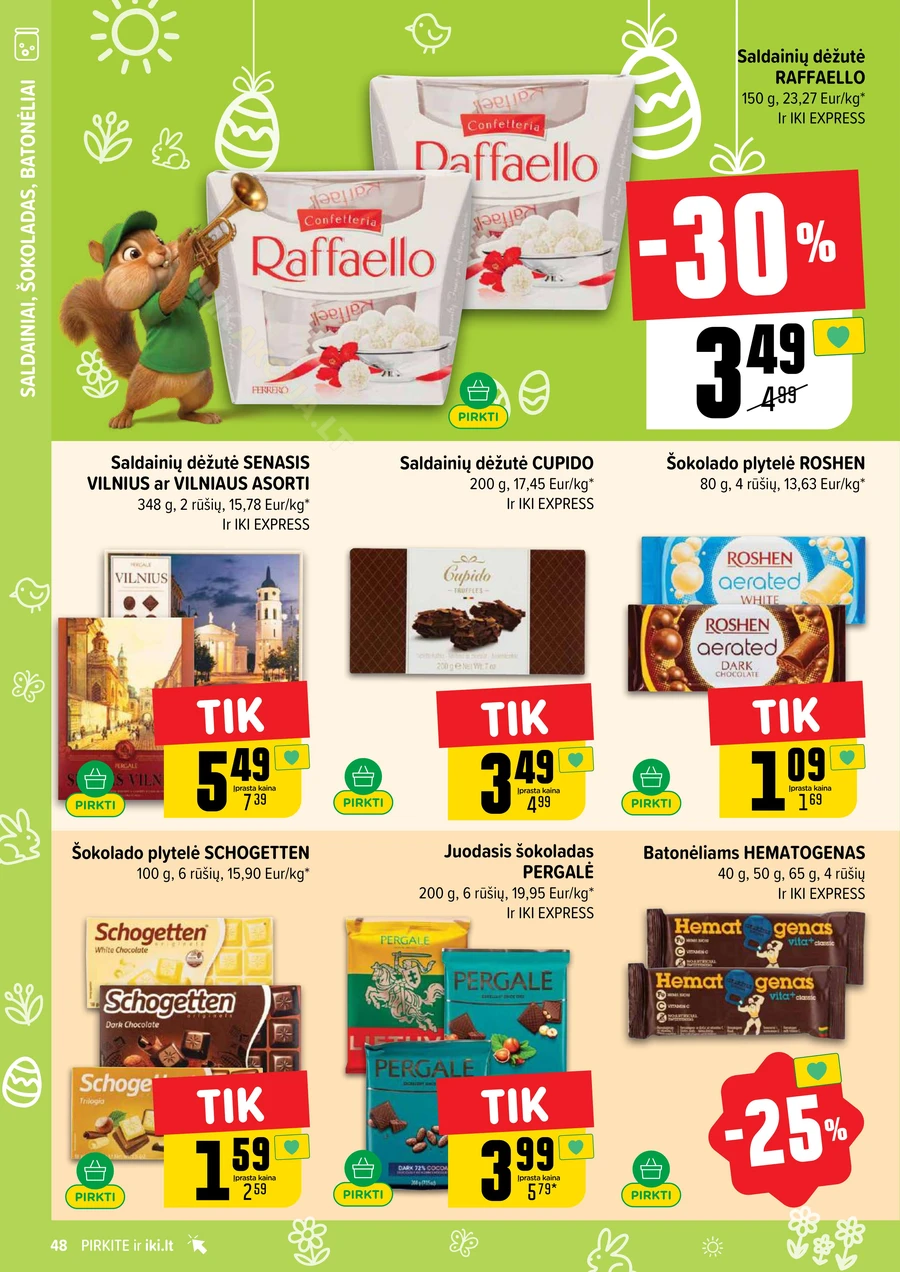 IKI SAVAITĖLĖ akcijų leidinys Nr. 12 puslapis 48