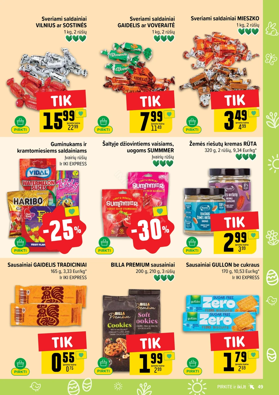 IKI SAVAITĖLĖ akcijų leidinys Nr. 12 puslapis 49