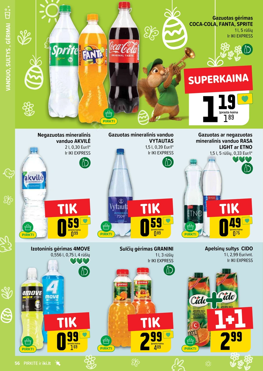 IKI SAVAITĖLĖ akcijų leidinys Nr. 12 puslapis 56