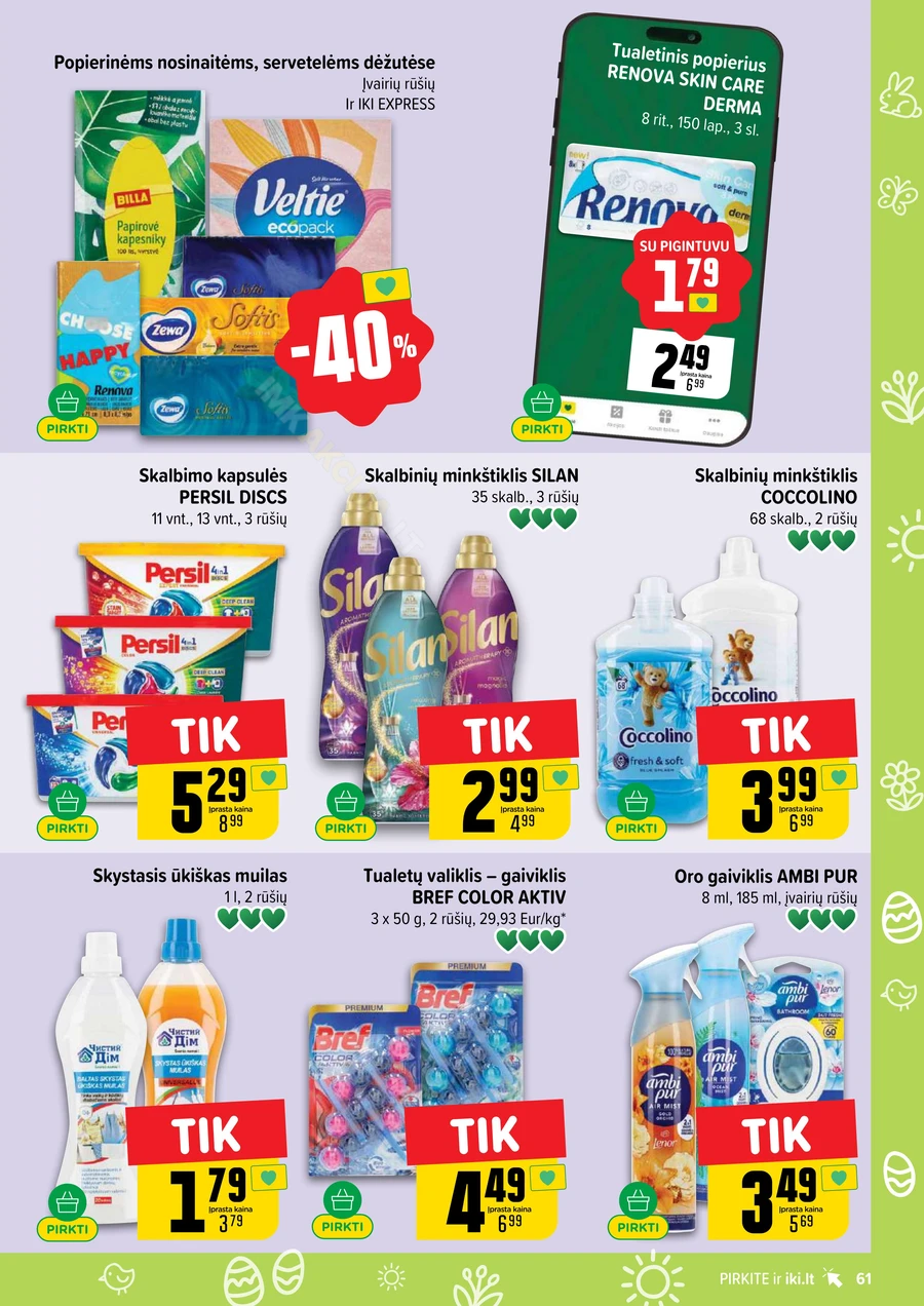 IKI SAVAITĖLĖ akcijų leidinys Nr. 12 puslapis 61