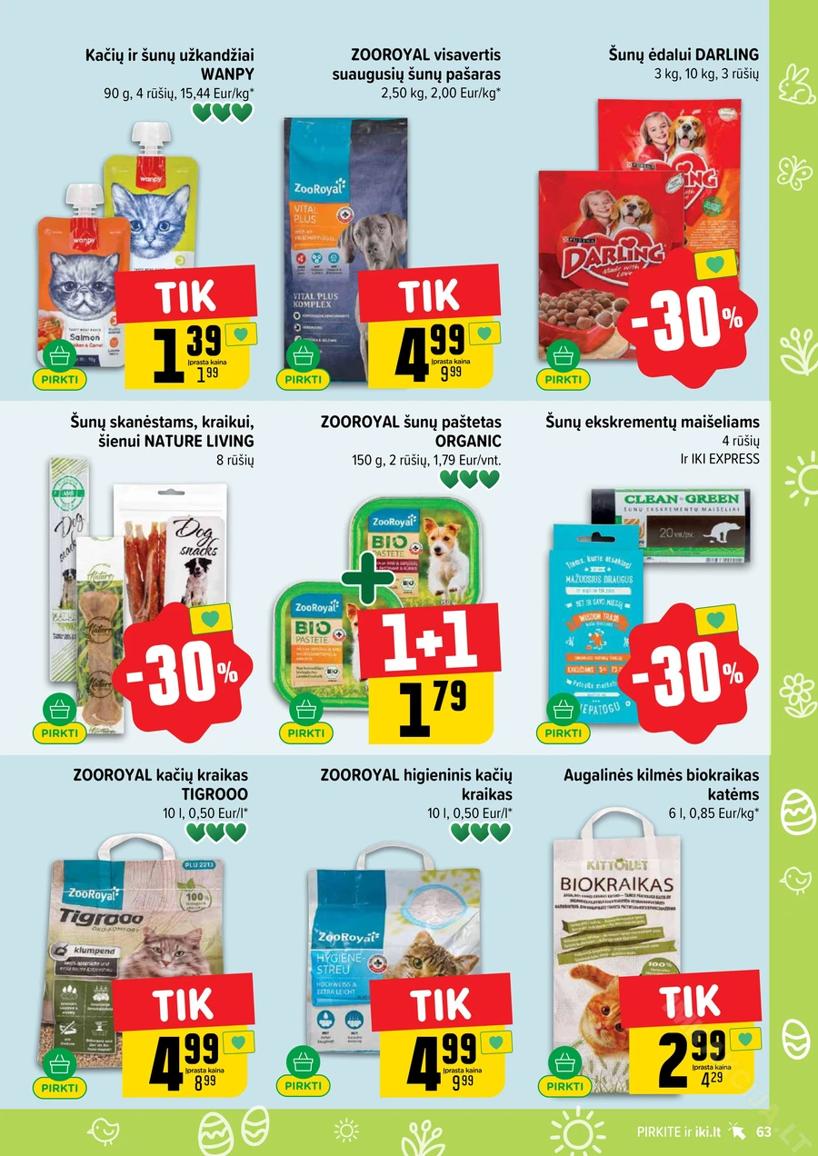 IKI SAVAITĖLĖ akcijų leidinys Nr. 12 puslapis 63