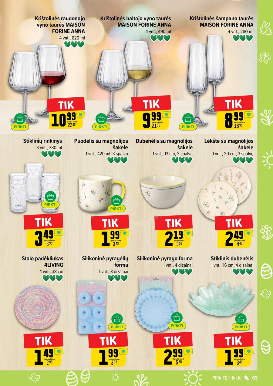 IKI SAVAITĖLĖ akcijų leidinys Nr. 12 puslapis 65