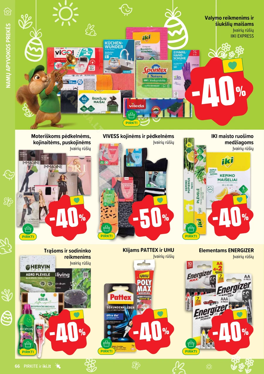 IKI SAVAITĖLĖ akcijų leidinys Nr. 12 puslapis 66