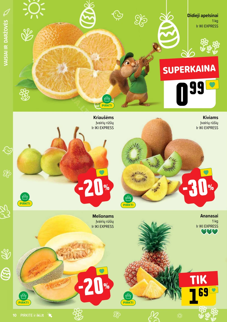 IKI SAVAITĖLĖ akcijų leidinys Nr. 12 puslapis 10