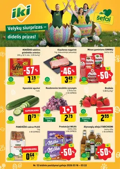 IKI SAVAITĖLĖ akcijų leidinys Nr. 12